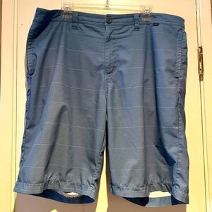 Travis Mathew men’s shorts - blue with white stripes - size 40